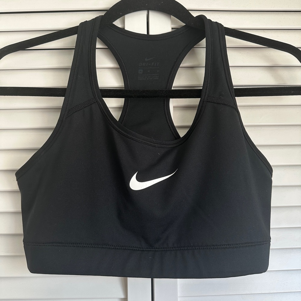 Black Nike Dri-Fit Victory Compressive Sports Bra
